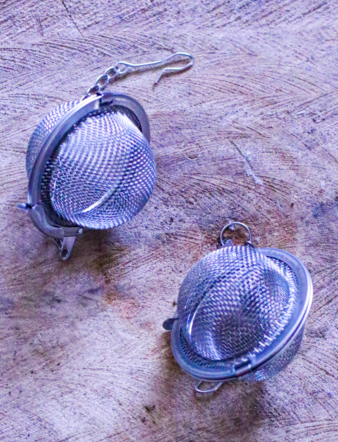 Tea Infuser | Steel Strainer for Tea | Chain Ball Steel Strainer for Tea - image 1
