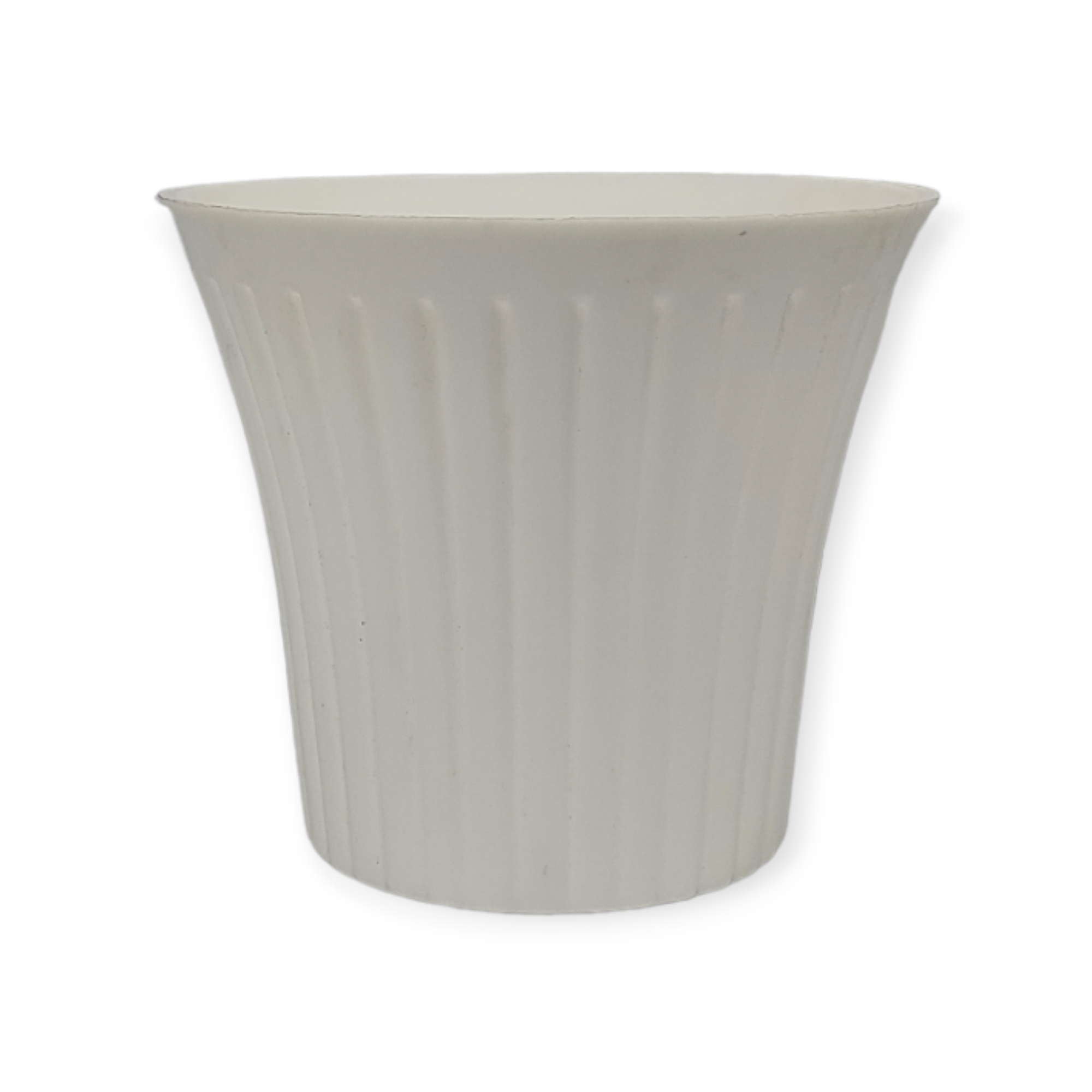 Cute Small Round Plastic Pot For Indoor And Outdoor - 6" Diameter