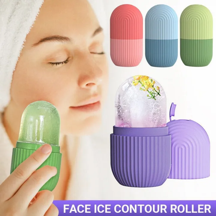 Ice Roller For Face and Neck | Acne Puffiness Relief Ice Roller