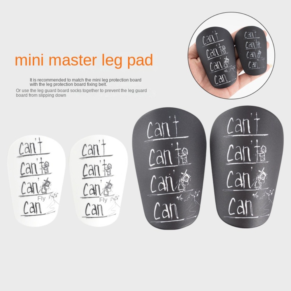 Protective Equipment Shock Absorbing Small Shin Pads Extra Wear-resistant Lightweight Mini Football Shin Pad Shockproof Portable Mini Shin Guards Sport