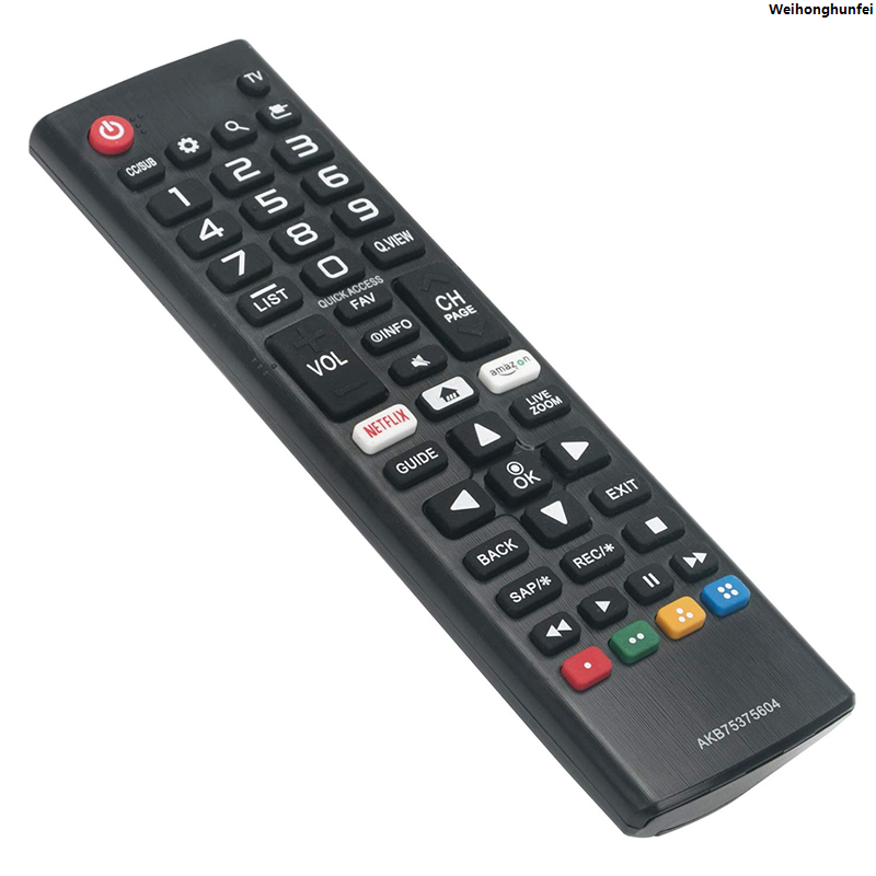 WeihonghunfeiProfesional AKB75375604 ABS Remote Control Fit for SMART HD TV 43UK6300PUE 32LK610BPUA 49UK6300PUE 55UK6300PUE Universal Replace Remote