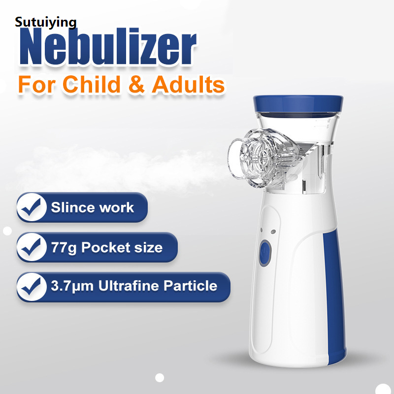 Sutuiying Handheld Ultrasonic Atomizer for Household Children and Adults Silent Efficient Compact Portable and Easy to Operate