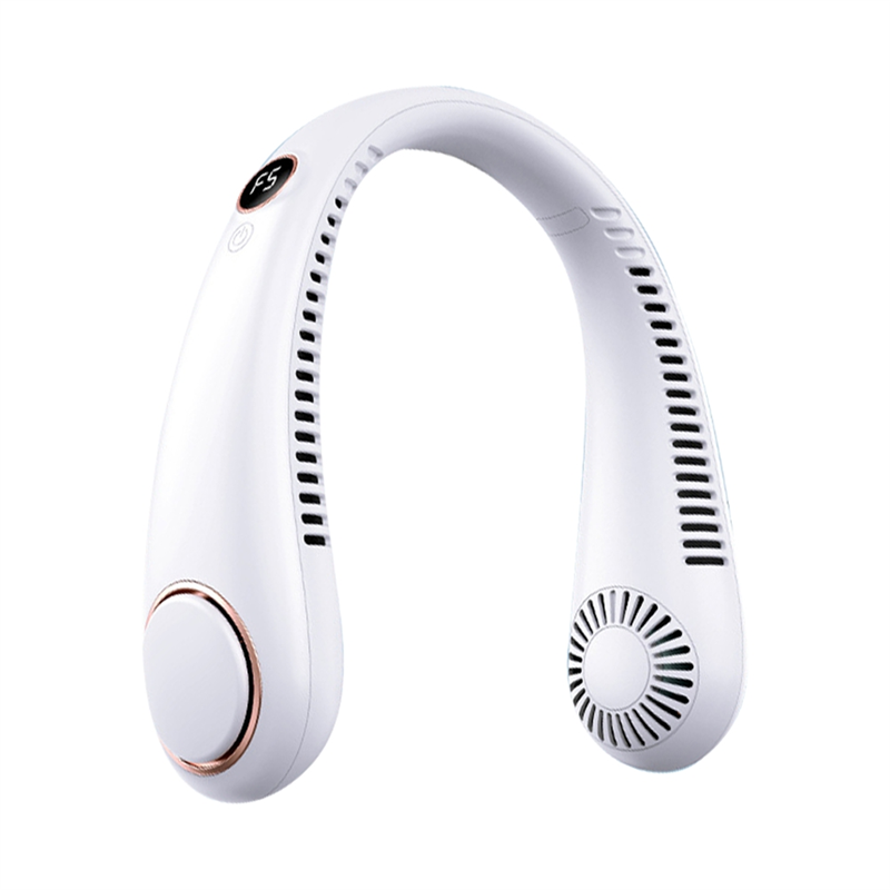 Neck Hanging Bladeless Fan Full-Area Cooling Neck Hanging Fan Dual-Turbine Surround Wind