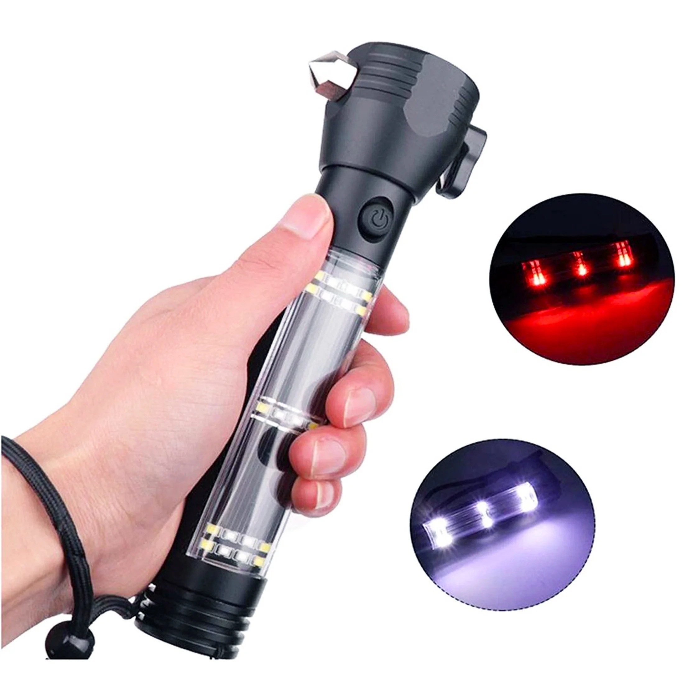 LED Flash Light Multifunctional With Smart Power
