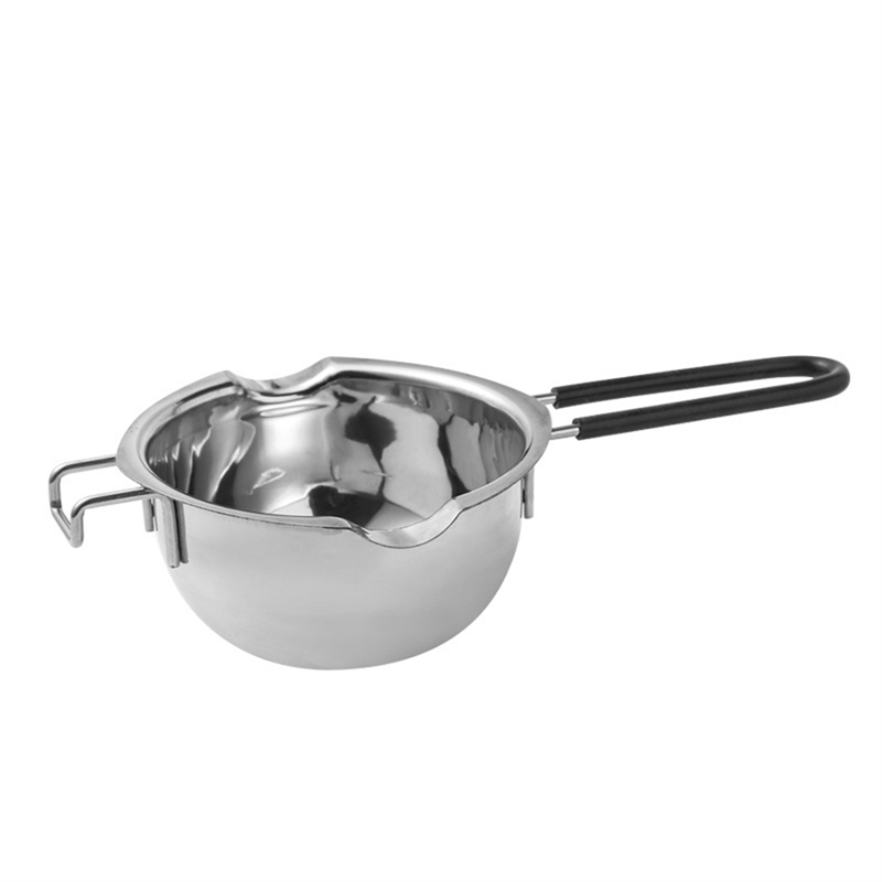 400ml Chocolate Melt Pot, Stainless Steel Melt Bowl Red