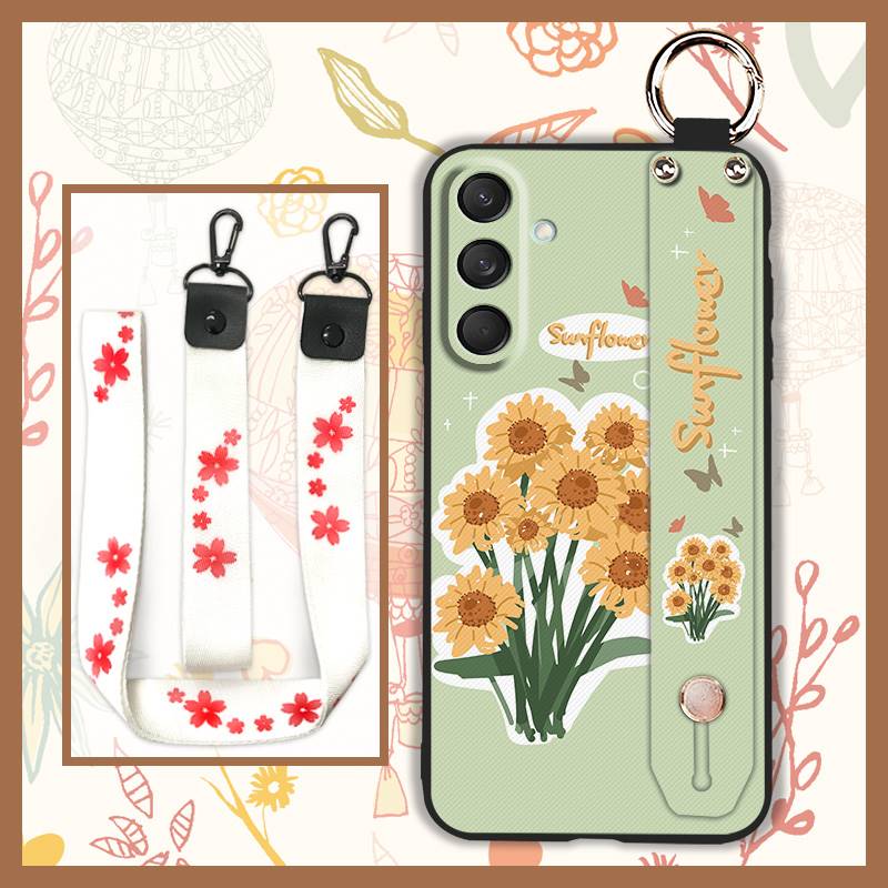 Phone Holder ring Phone Case For Samsung Galaxy M55 5G/SM-M556B protective Waterproof Wristband Durable Back Cover