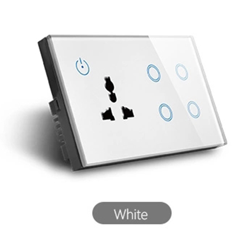 Tuya 8 Gang Smart WIFI Switch Compatible with Alexa Google Home