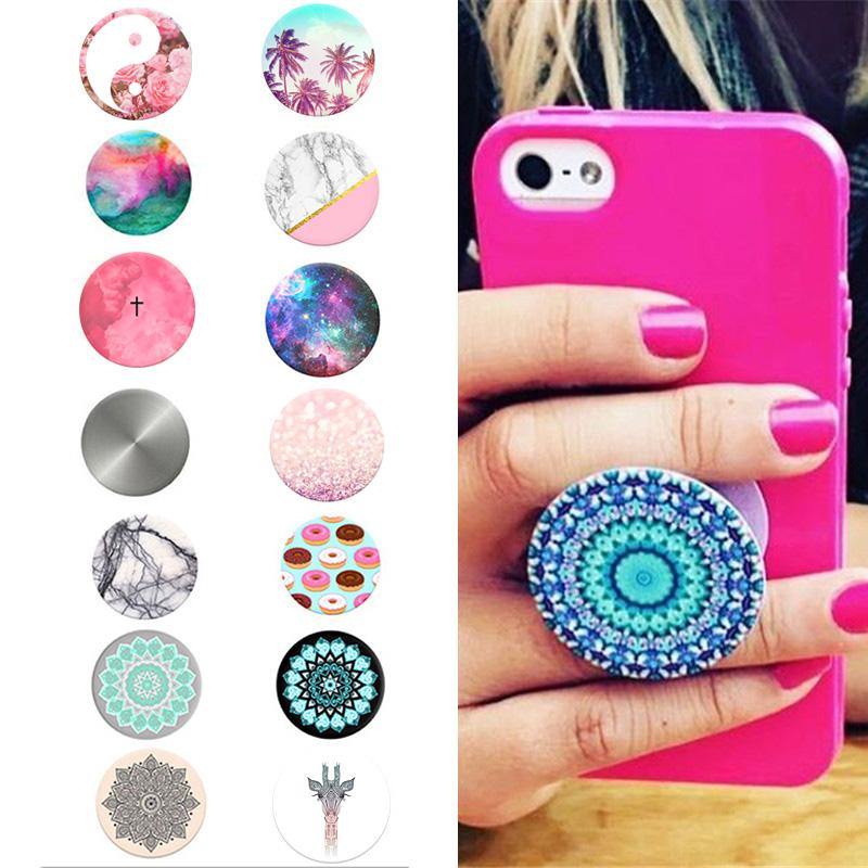 PopSockets Expanding Grip And Stand For Smartphones And Tablets Phone Holder Socket Collapsible Mount For Hand Desk