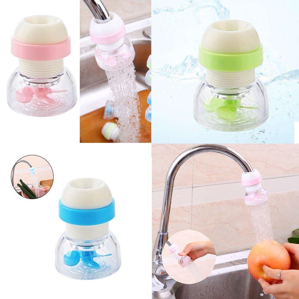 Water Filter Nozzle Splash-proof Reusable Kitchen Faucet Water Saving Tap Head