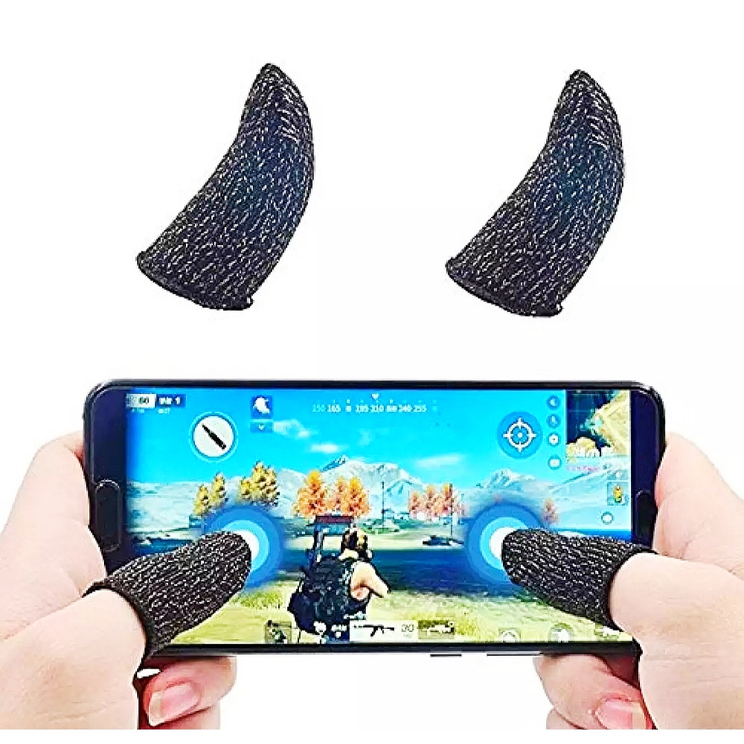 Mobile Game Breathable Finger Sleeves For Pubg/Free Fire