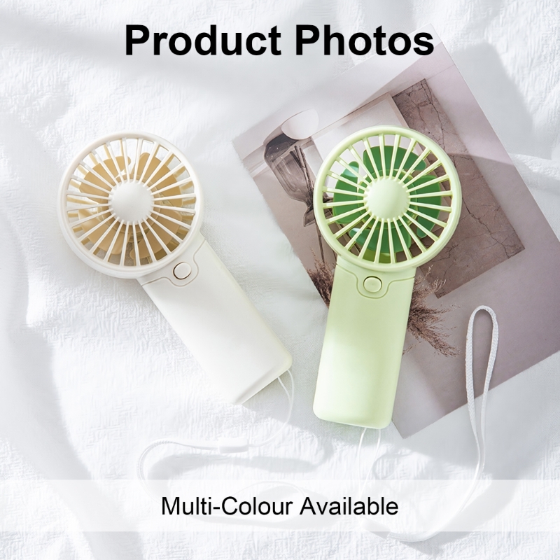 HOT Handheld Fan Mini Fan Powerful Small Pocket Portable Fan 1.5V AAA R58F