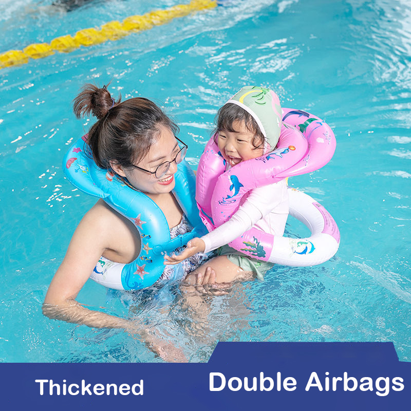 HOT ROOXIN Baby Swimming Ring Child Swim Ring Vest Inflatable Swimming Circle Swim Pool Float Water Play Tube Pool Party Toy