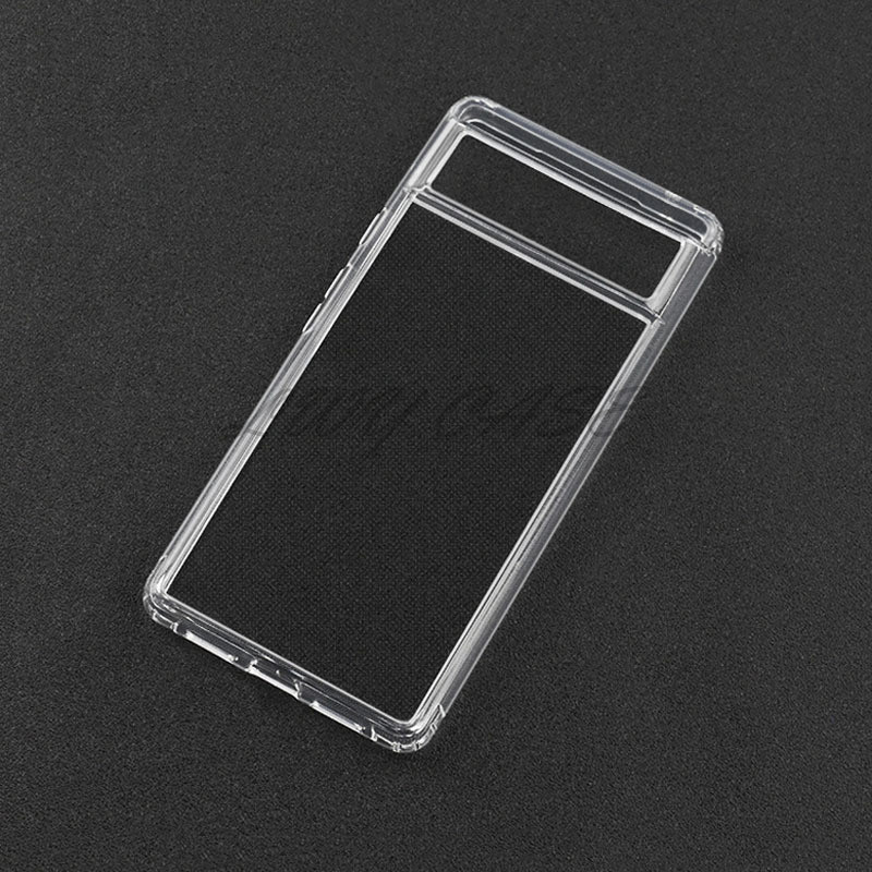 For Google Pixel 4 XL 4a 5 6 Pro 7 Pro 7A 8 Pro 9 9A 10 Pro XL Ultra Thin Transparent Phone Case Accessories Cellphone Cover Phonecase Protective Protection Casing