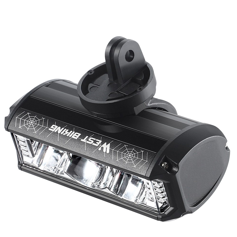 WEST BIKING 1750 Lumen High Brightness Aluminum Alloy U-SB Rechargeable Bike Light Road Bike Handlebar Light
