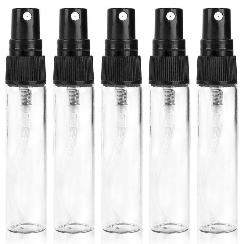【New and Improved】 In Stock 5Pcs/Set Spray Bottle Perfume Bottle Empty Bottle