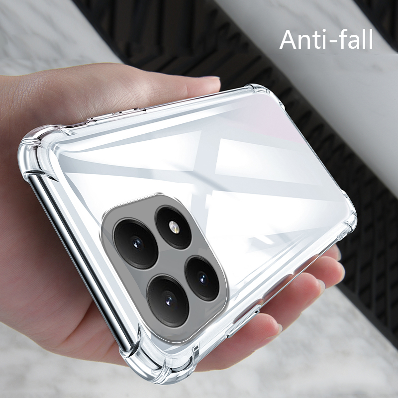 Sroof Casing For Xiaomi 15 New transparent airbag four corners drop-proof all-inclusive phone case