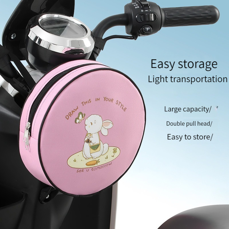 Electric Bicycle Hanging Bag, Front Bag, Large Capacity Three-dimensional Storage Bag, Motorcycle Hanging Bag