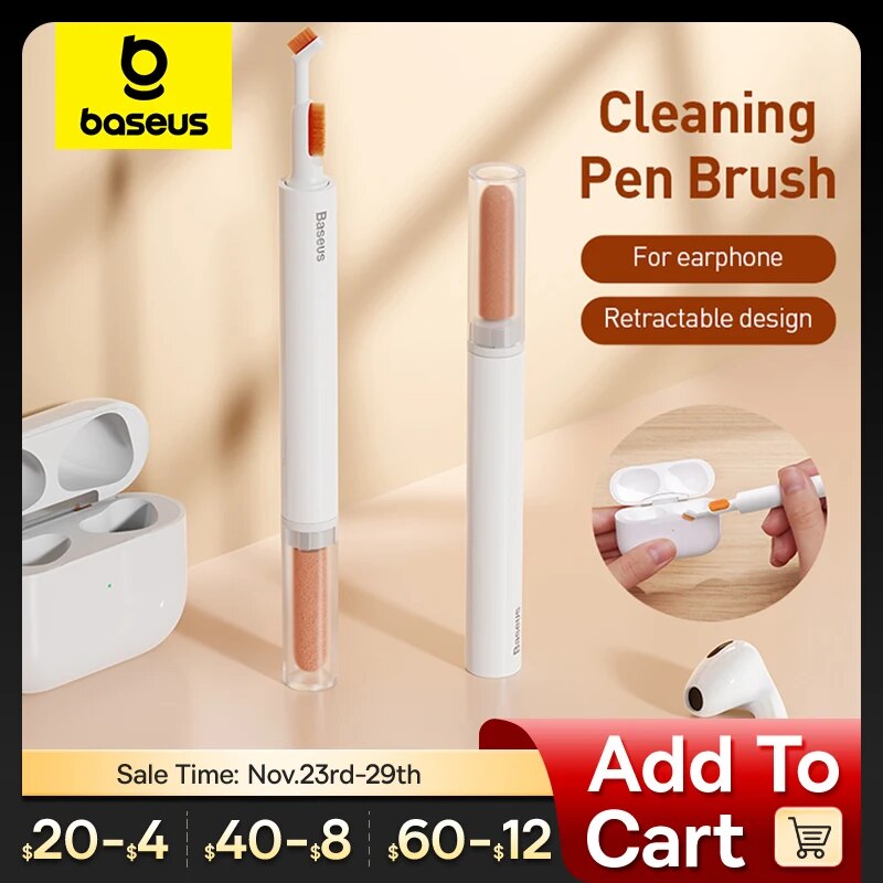 multi cleaning pen Baseus Bluetooth Earphones Cleaning Pen for Airpods Pro 3 2 1 Cleaner Kit Brush Headphone Earbuds Cleaning Tool for Airpods CaseTool Sets