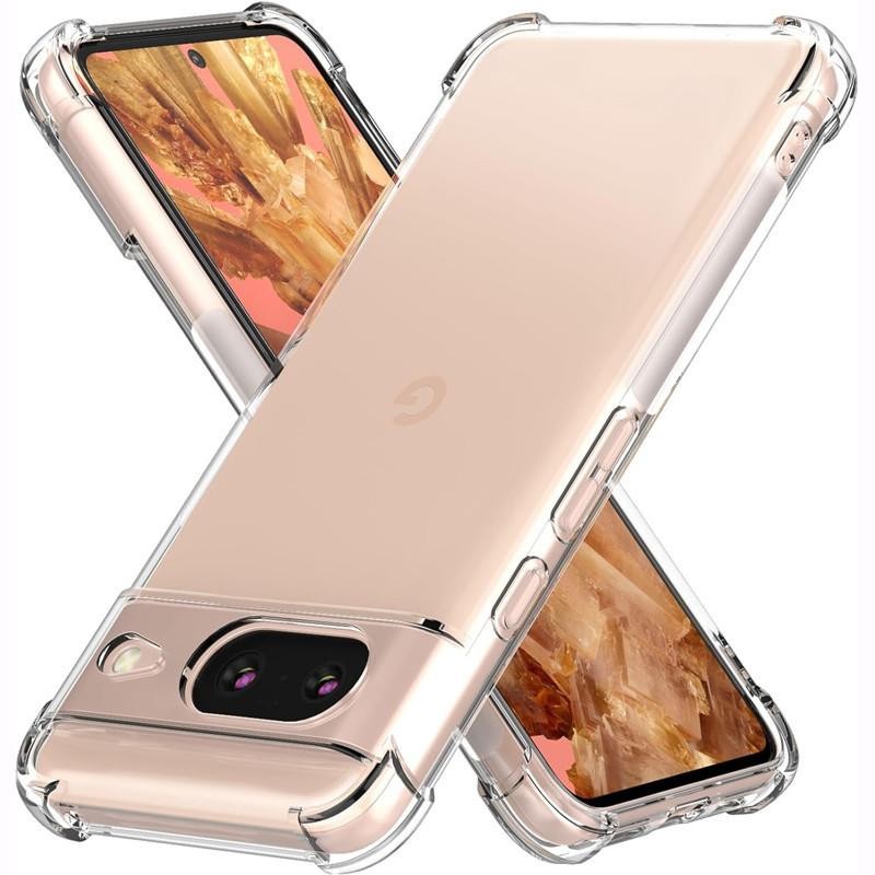 For Google Pixel 10 9 Pro 9a 8a 7a 6a 5a 4a 3a 8 7 6 Pro 5 4 3 2 XL Phone Cases Shockproof Soft Silicone Airbag Reinforced Corners Protective Cover