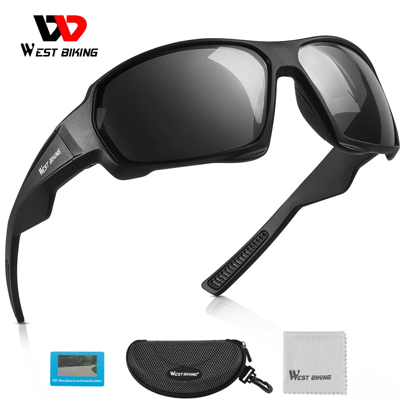 WEST BIKING Cycling Glasses MTB Road Sport Sunglasses Riding Fishing UV400 Protection Goggles Eyewear Unisex Sun Glasses