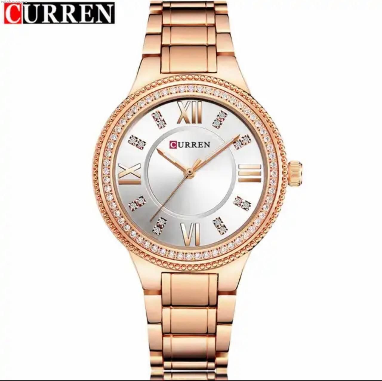 【New Trend】Withoutyou Women's Bracelet Watch Girls Luxury Brand Watch Fashion CURREN Sales promotion Women's Top Women's Stainless Steel Classic Casual
