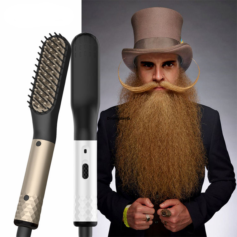 Tools Styling Men's Professional Beard Heating Fast Straight Beard Hot Selling Men's Hair Maker Portable Hair Straightener Salon