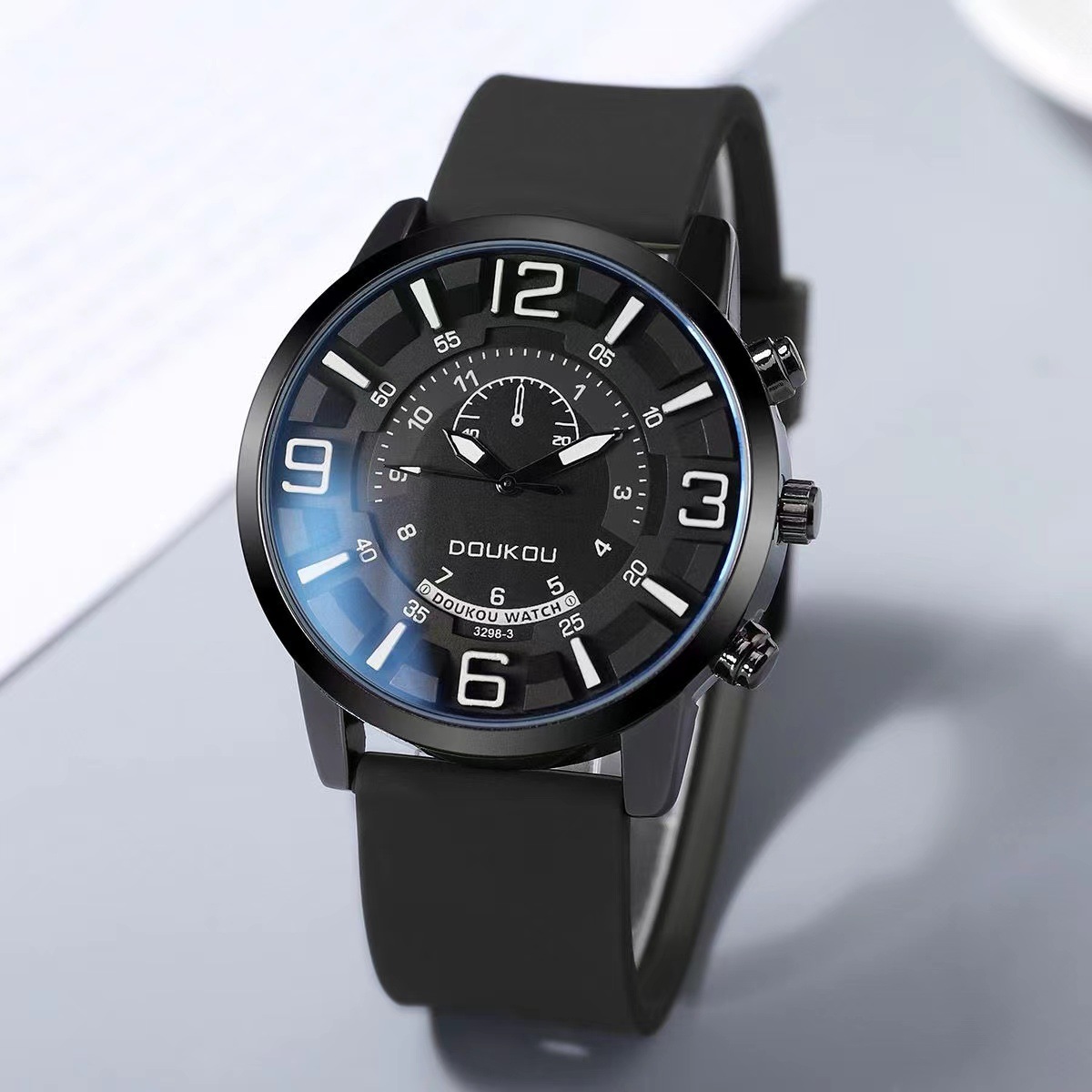 【New Arrivals】Student silicone dial large] hot most this year [watch male and female couples with casual unisex watches
