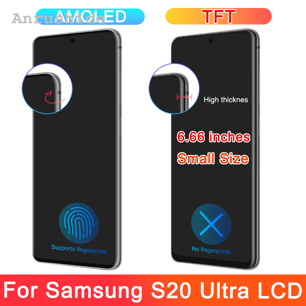 HOT TFT For Samsung S10 G973 SM-G973F SM-G973U SM-G973W LCD Display and Touch Screen Digitizer Assembly Replacment With Frame