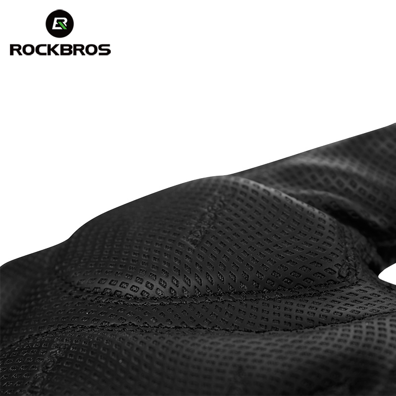 ROCKBROS Bike Gloves Half Finger Summer Breathable Anti-slip SBR Pad Shockproof MTB Road Bicycle Gloves Cycling Shorts Gloves