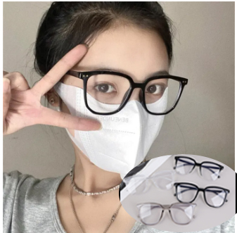 【Best value for money】 Round Anti Blue Light Blocking Glasses Transparent Spectacles Frame Fashion Simple Glasses Anti UV Protection Eyeglasses Frame 1Pcs