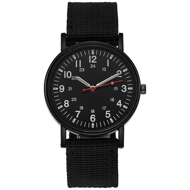 【New arrivals】Sports Watch Luminous Universal Men and Women Nylon Stripe Men's Watch