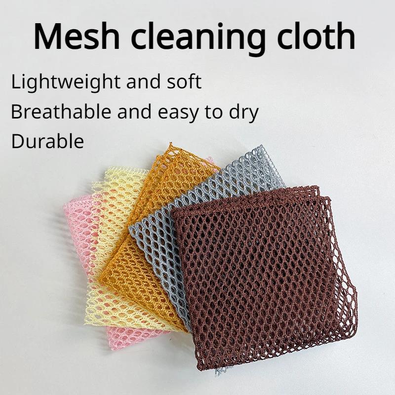 Household Merchandises Cleaning Cloth Kitchen Non-shedding Brush Pot Cleaning Cloth Hard Wire Decontamination Dishwashing Rag