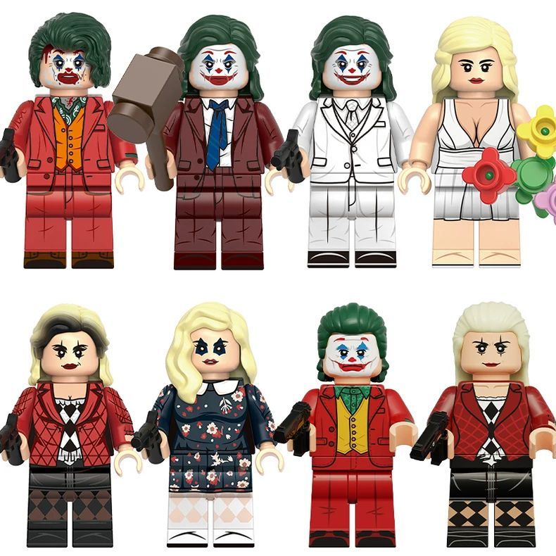 【Innovative design】G0178 Compatible with LEGO Super Heroes Harley Quinn · Queen KDL830 Assembled Building Blocks Toys