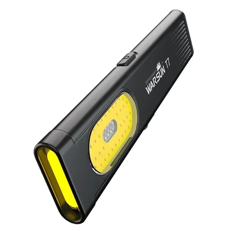 Warsun LED Keychain Flashlight U-SB Rechargeable 800Lm Portable Mini Torch Light Pocket Lantern Flood Outdoor Bicycle Lamp