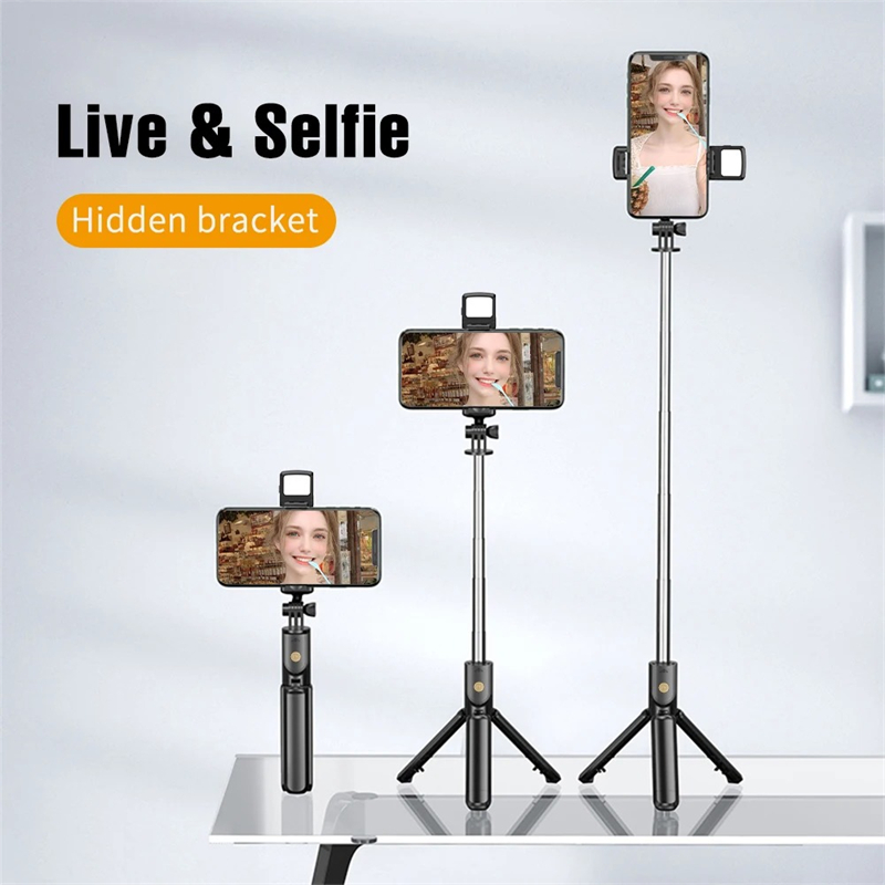 360 Rotation Following Mode Gimbal Stabilizer Selfie Stick Tripod Gimbal For iPhone Phone Live Photography