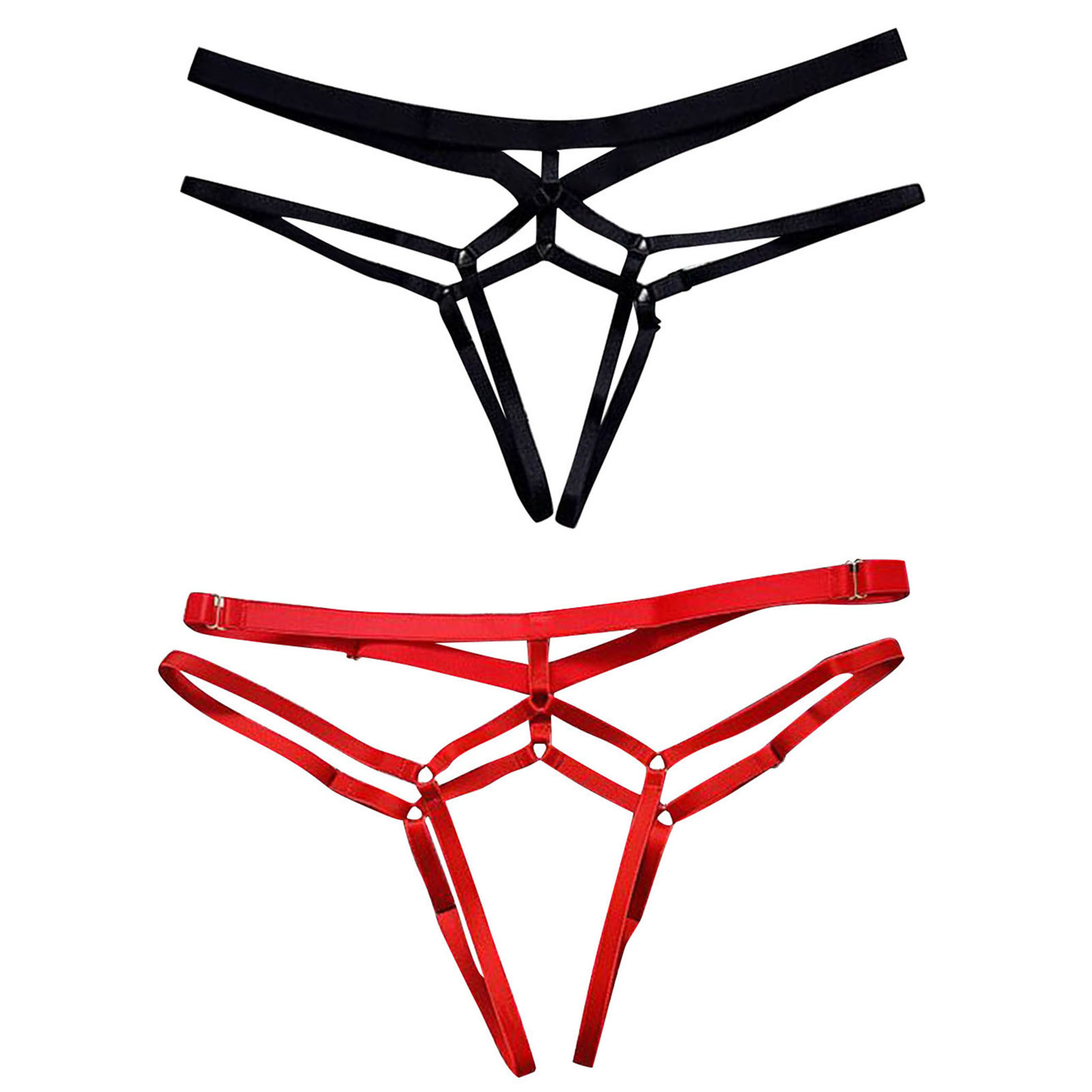 【2025 NEW】 Trendygirl 1PCS T-back Solid Color Openwork Stretchy T-back