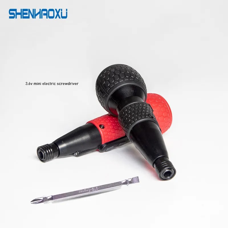 mini screwdriver Mini Electric Screwdriver Drill 1800mah Lithium Battery 3.6V Super Torque Power Tools Traditional Led Light HOME DIY