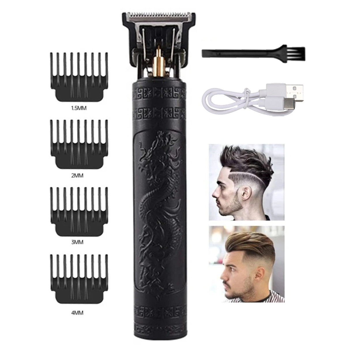 New style 1PC Professional Hair Trimmer Wireless Electric Hair Clipper Beard Shaver Men Hair Cutting Machine Barber