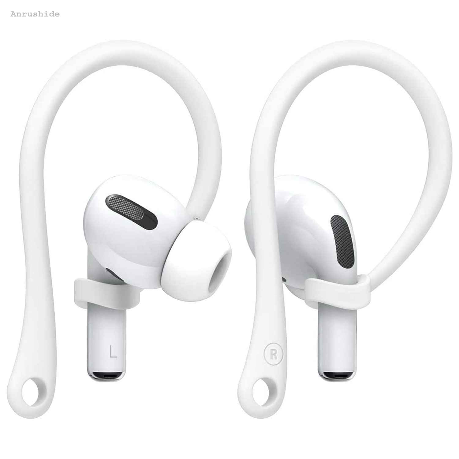 Sutuiying Profesional Anrushide Bluetooth Earphone Silicone Earhook For Airpods 1/2 Pro Earpods Profesional Loop Clip Headset Ear Hook Replacement Headphone Accessories