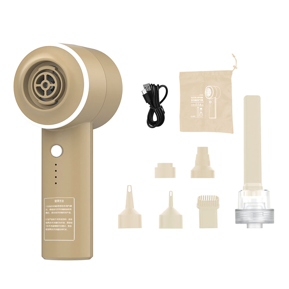 With Handheld Inflator Inflatable And Pump Usb And Pump Handheld Kipop Siuke Inflator B Reable 5-in-1 Outdoor Inflatable And Fan Function Portable Inflator Eryue Buzhi Dsfen Dieri Mewmewcat