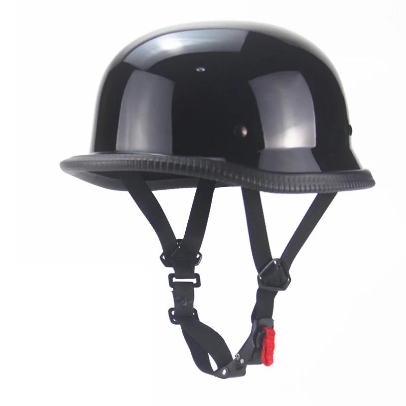 1PCS Motor Helmet Retro Motorcycle Helmet Scooter Vintage Half Face Biker Motorbike Crash Moto Helmet Casco Moto.