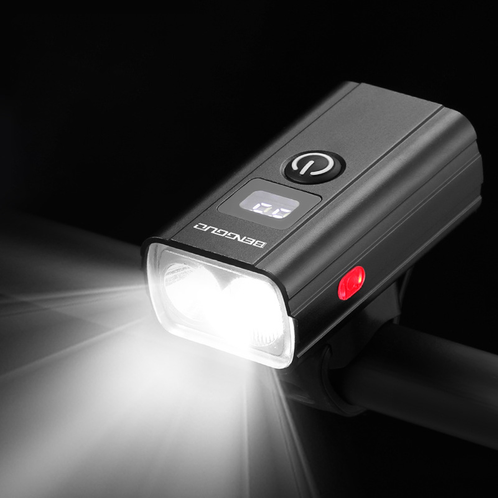 Rechargeable Bike Light Aluminum Alloy Bicycle Headlight Waterproof Bike Front Lights
