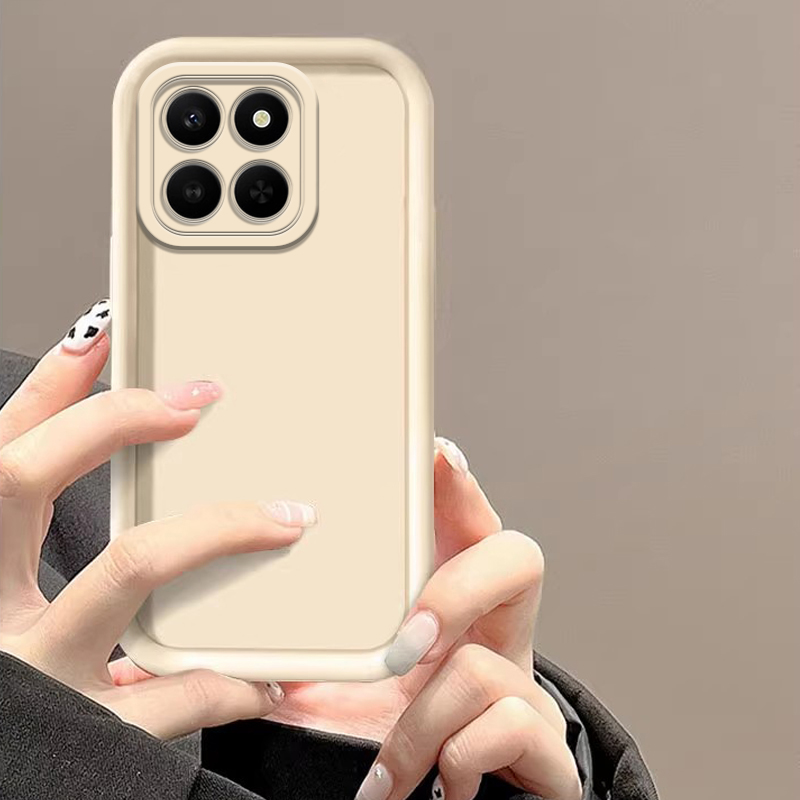 Sroof Case For Honor X7D Angel Eye Step Matte Shockproof Lens Protective Film Melard Color Soft Phone Case Back Cover