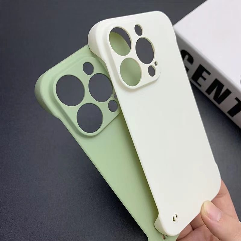 Ultra Thin Hard PC Matte Frameless Case For Magsafe iPhone 17 Air 16E 16 15 14 13 12 Mini Pro Max Plus Magnetic Cool Cover