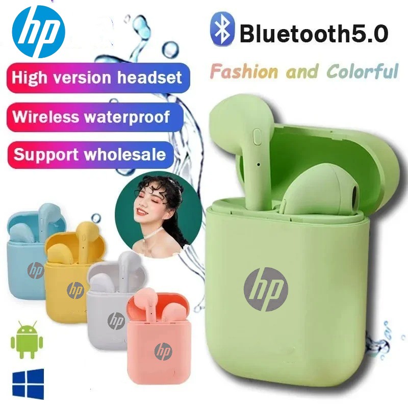 🎧Fast Shipping 🎧HP i12 Bluetooth 5.0 Mini TWS Headset Wireless Earphones With Mic Charging Box Mini Earbuds Sports Headphones For Smart Phone