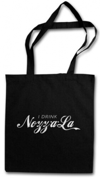 I DRINK NOZZ-A-LA SHOPPER SHOPPING BAG The Dark Logo Cola Tower Company