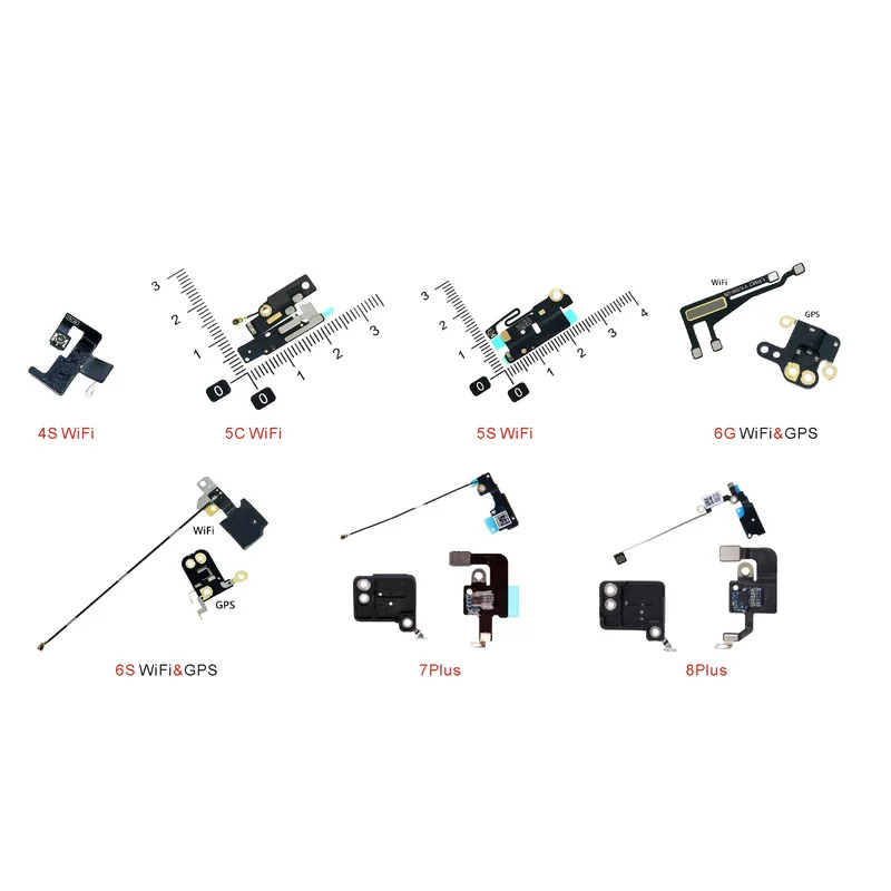 For iPhone 4 5 6 7 8 6sPlus 5S 7Plus 8Plus Signal Antenna Flex Cable