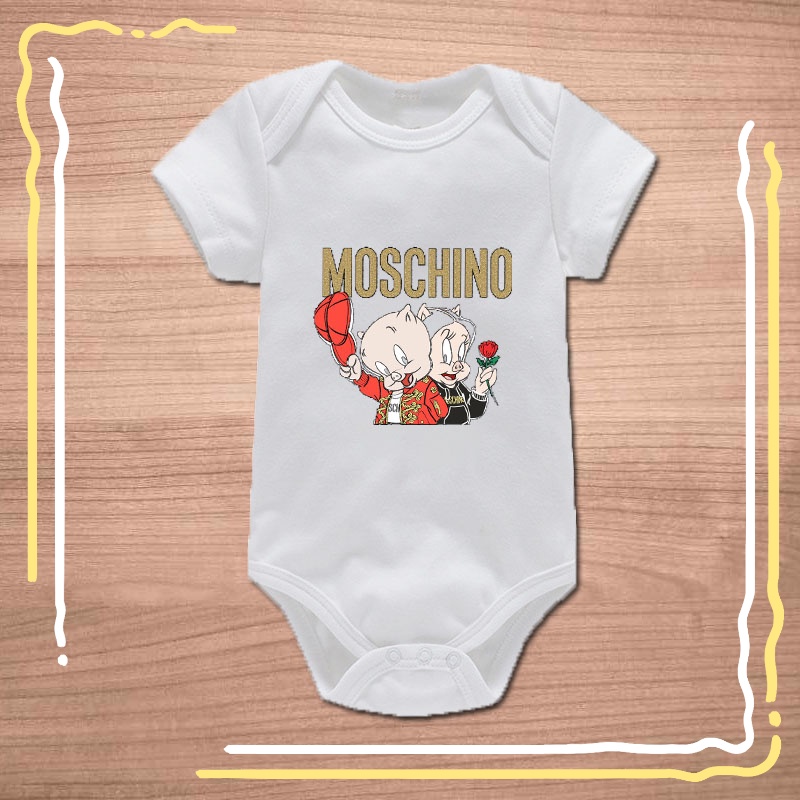 Cartoon Printed Summer Children's Clothes Cute Cotton Romper Baby Jumpsuit Y7JO