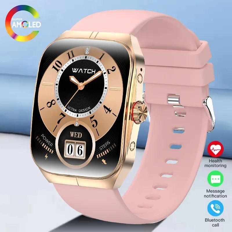 For OPPO NFC Watch 4 Pro Sport Smart Watches Women GPS Track Health Monitoring Waterproof Bluetooth Call Smart Watch 2025