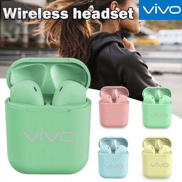 🎧Fast Shipping 🎧VIVO Original TWS i12 Wireless earphone Bluetooth Colorful HiFi Sports TWS Earbuds Earphone